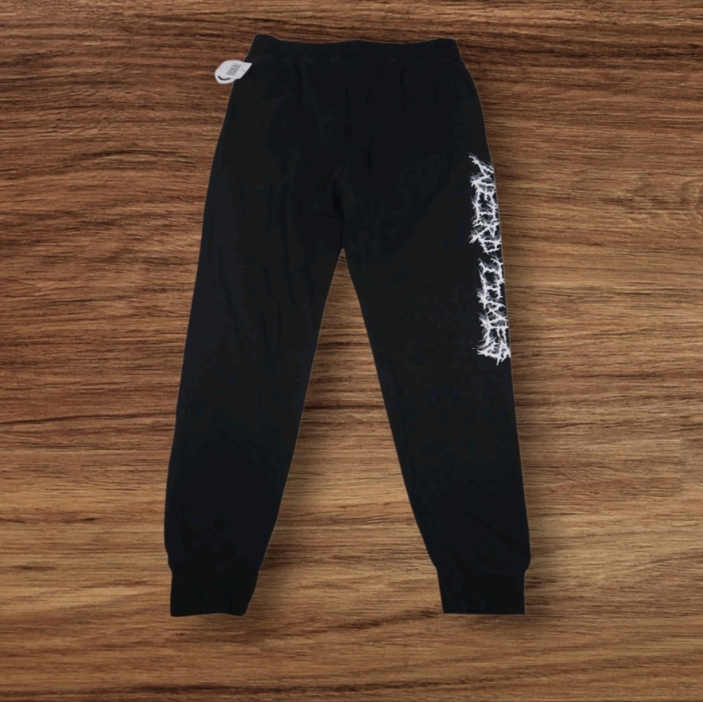 Neff Weird Times Logo Black Jogger Sweatpants